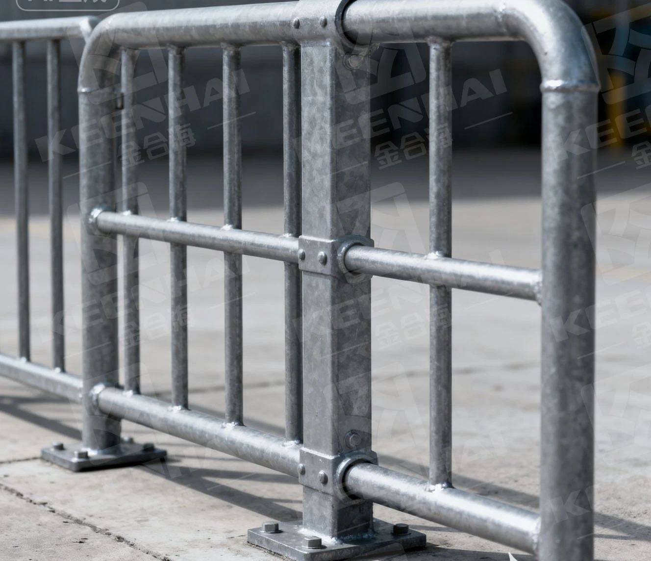 Powder-coated Iron Safety Barrier Powder-coated Iron Safety Barrier
